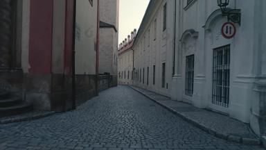 揭示拍摄吉尔斯卡hradcany布拉格捷克共和国视频